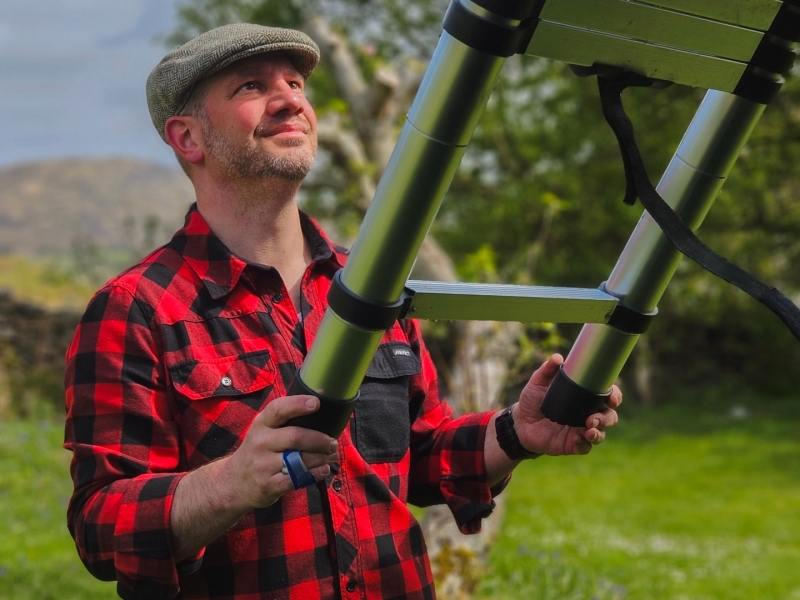 Slapen in daktent Schotland