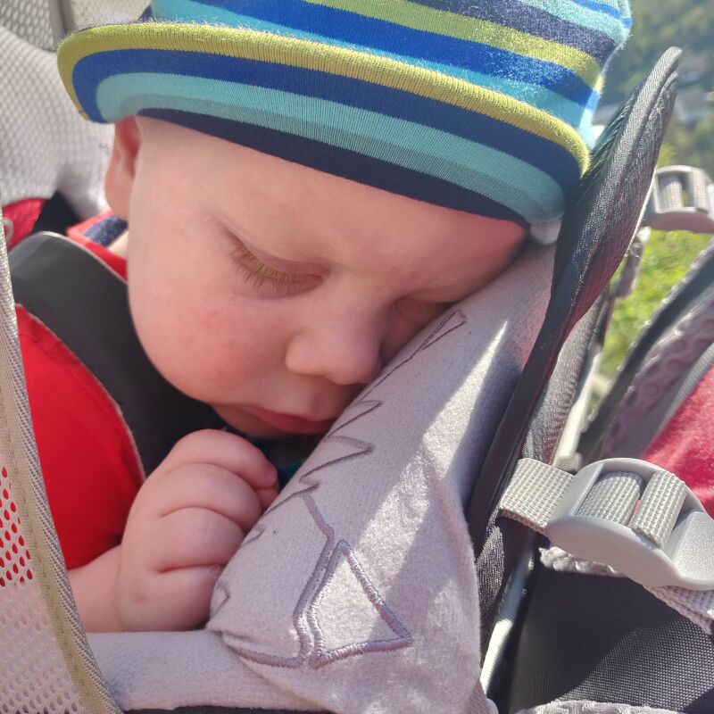 Review Osprey Poco rugdrager met baby