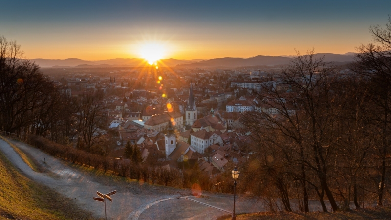 Slovenië hoofdstad Ljubljana