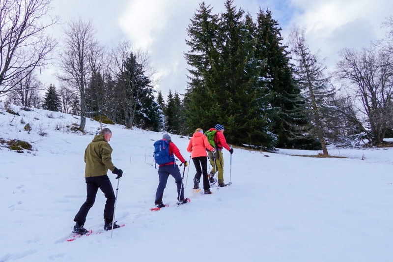 Sneeuwschoenwandeling Méribel