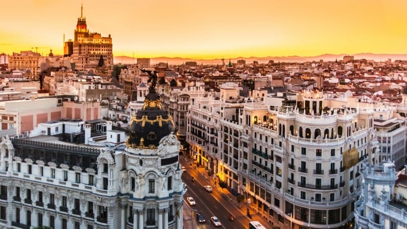 Spaanse steden met kinderen: Madrid