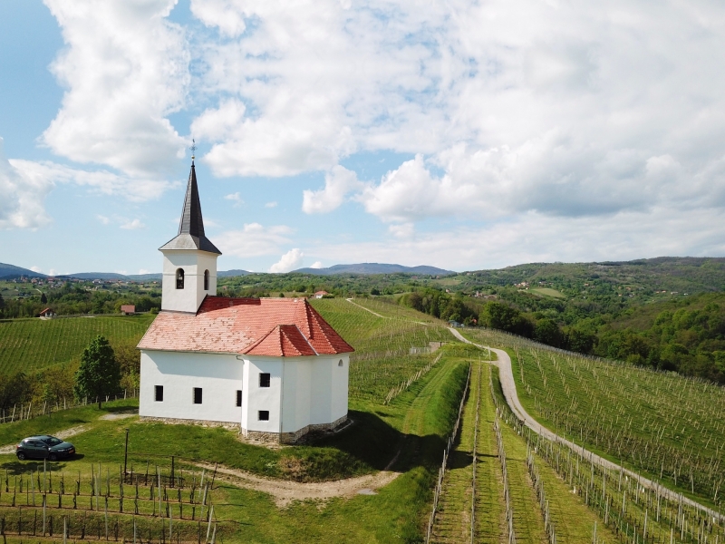 St Ana Church Vidošiči Slovenie