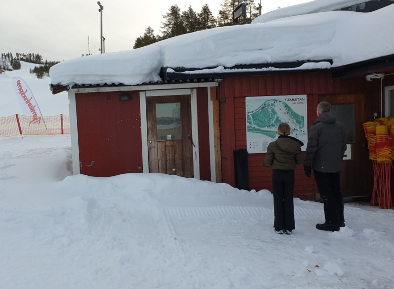 Skiverhuur en restaurant bij de piste in Malå (Tjamstanberget) Skiverhuur en restaurant bij de piste in Malå (Tjamstanberget)