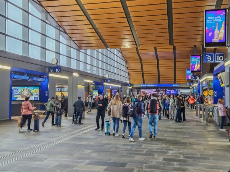 Station Bazel Zwitserland