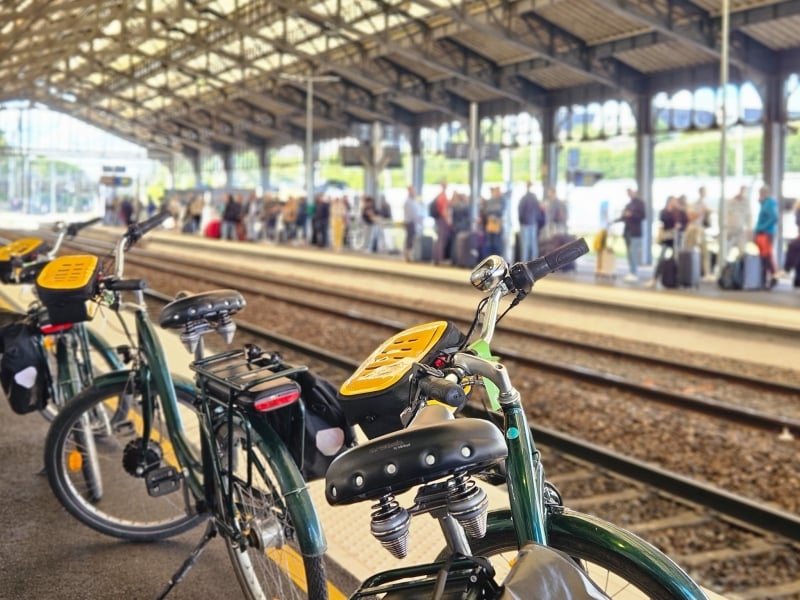 Station Blois Train Vélo Loire