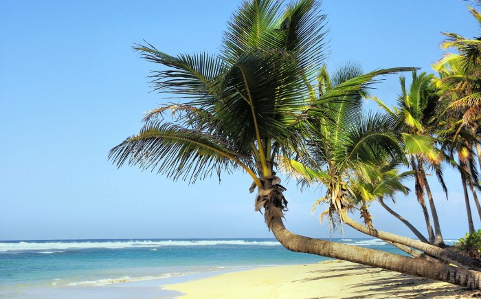 Strand in Cuba