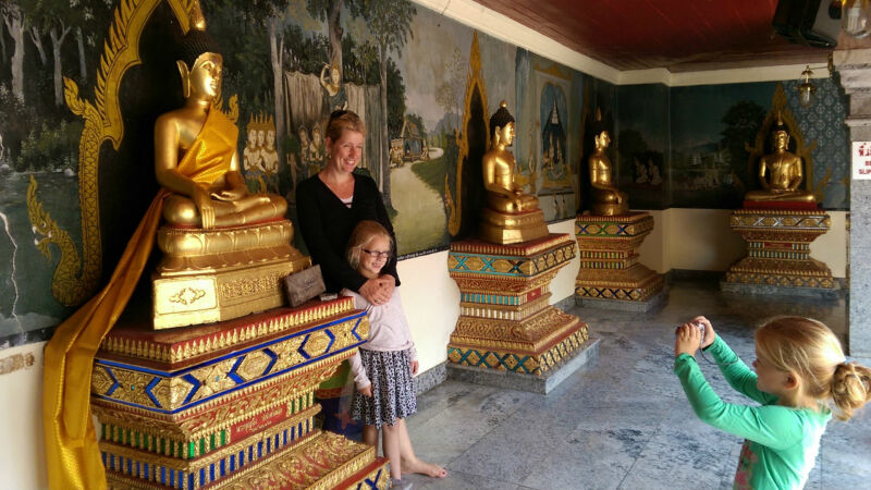 Tempels bezoeken in Bangkok met kids