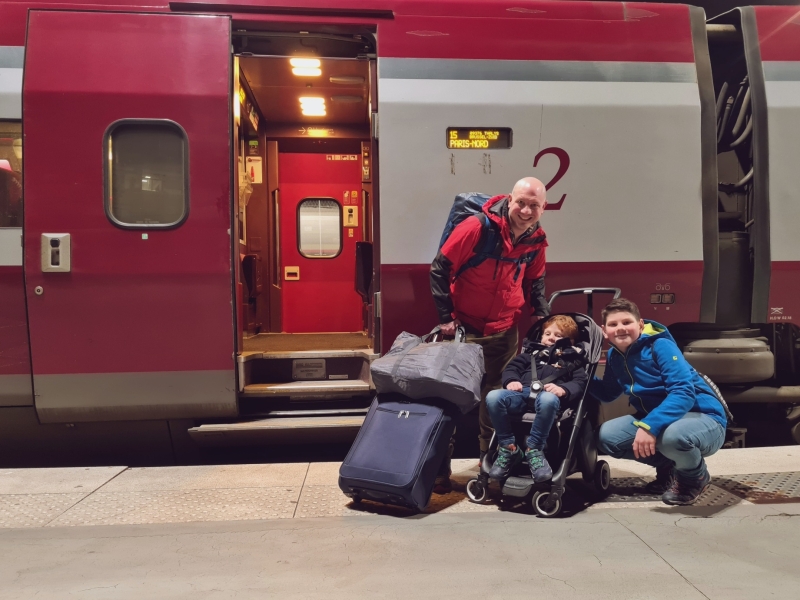 Eurostar naar Parijs kinderen