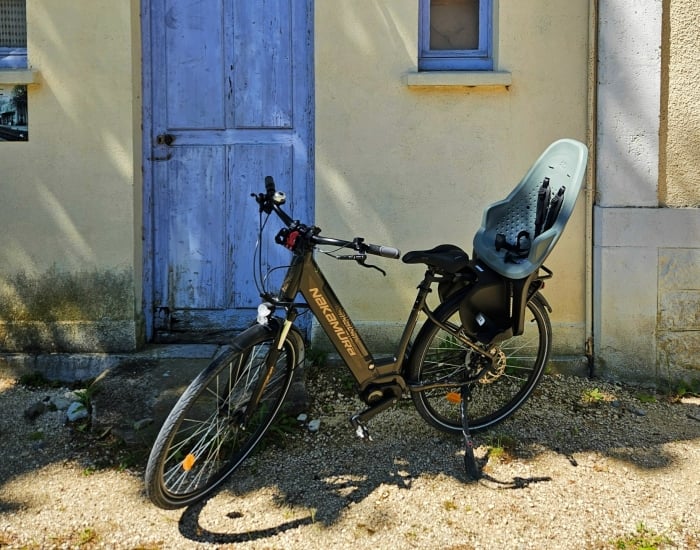 Thule fietsstoeltje meenemen