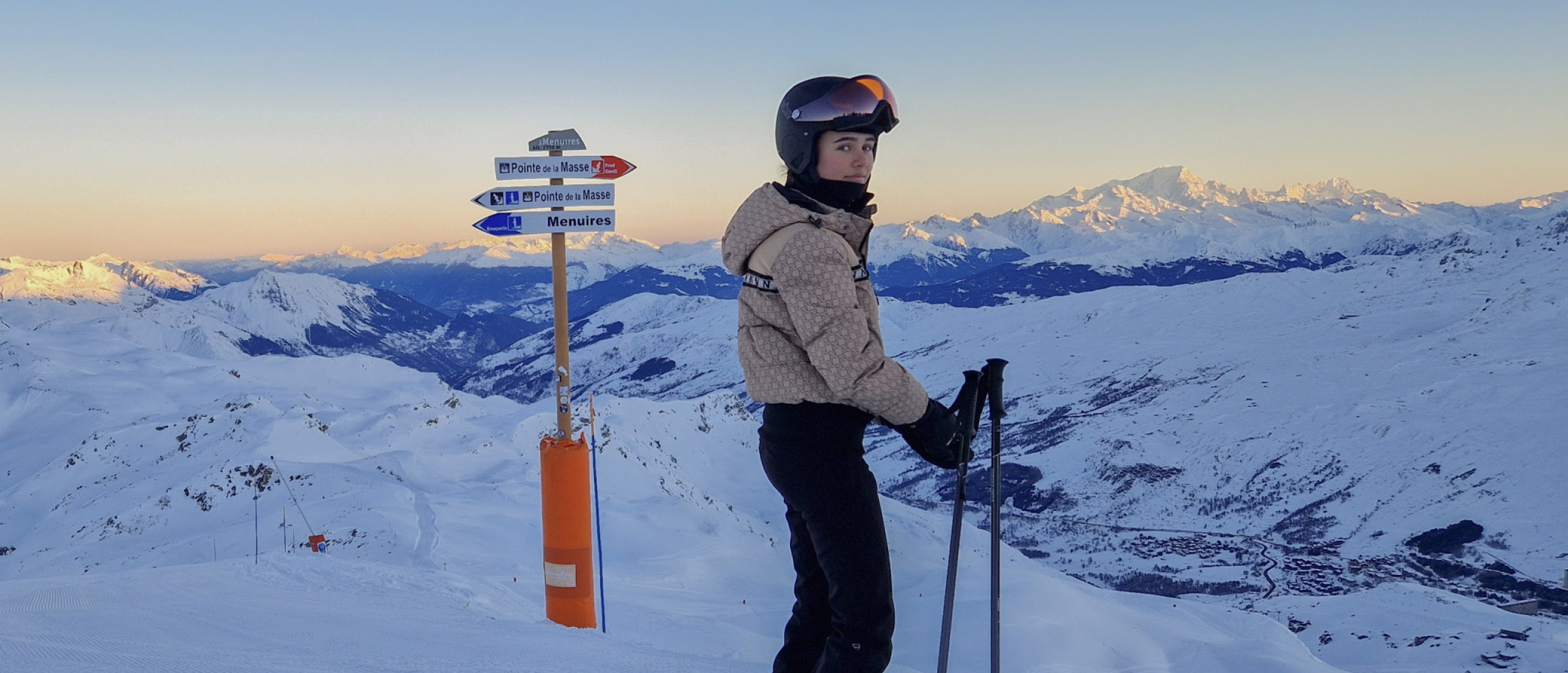 Tieners skiën Les Menuires Tieners skiën Les Menuires