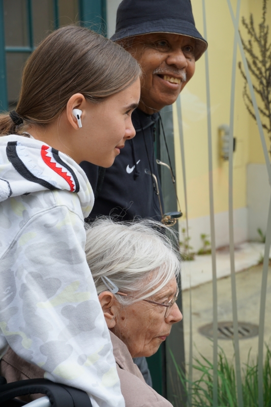 Tiergarten Schonbrunn met opa en oma