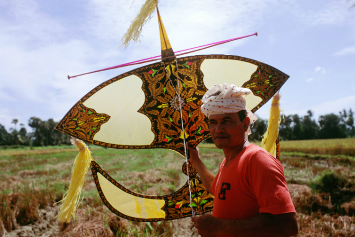 Traditionele vliegers Maleisië