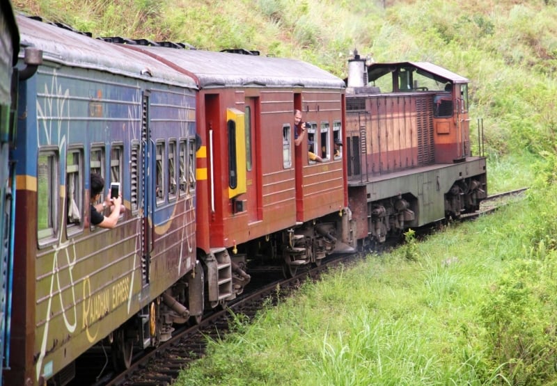 Treinreis in Sri Lanka met kinderen