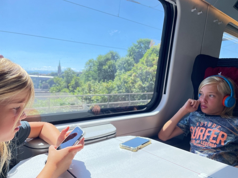 Treinreizen met kinderen