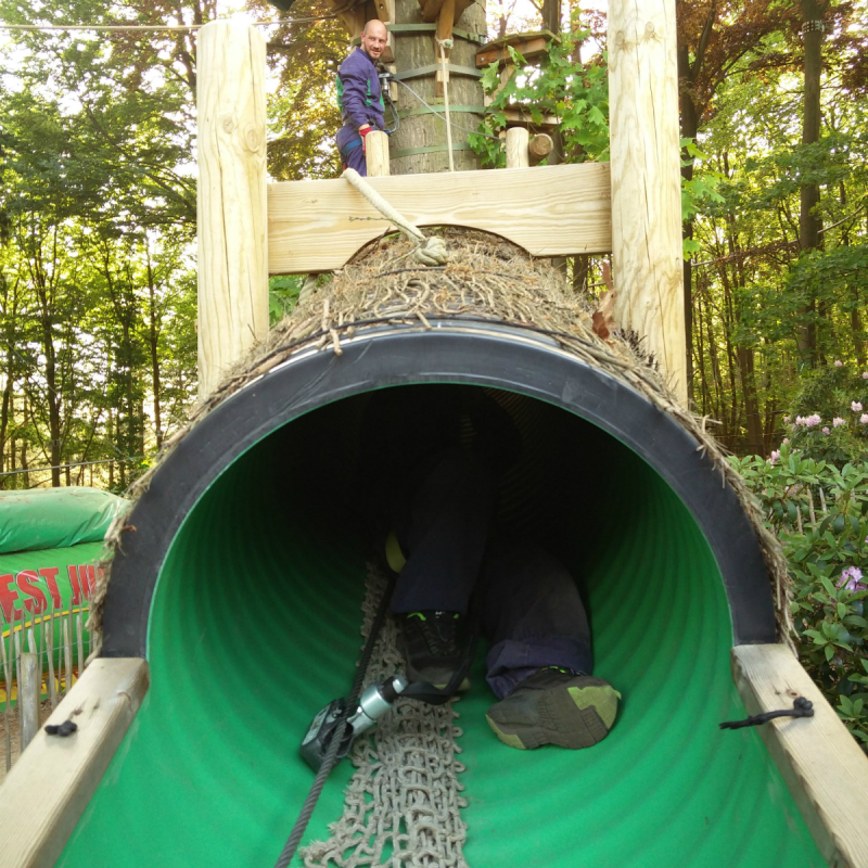 Tyro kids in Klimpark Ardennen