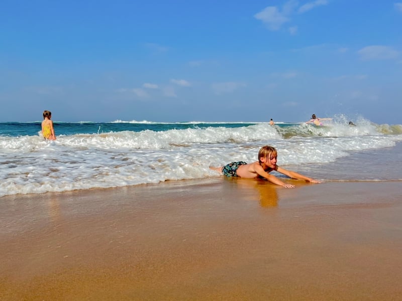 Uitje naar Cape Vidal met kinderen