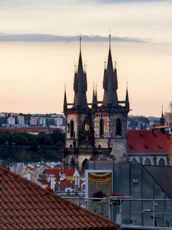 Uitzicht Praag Dan Brown locaties