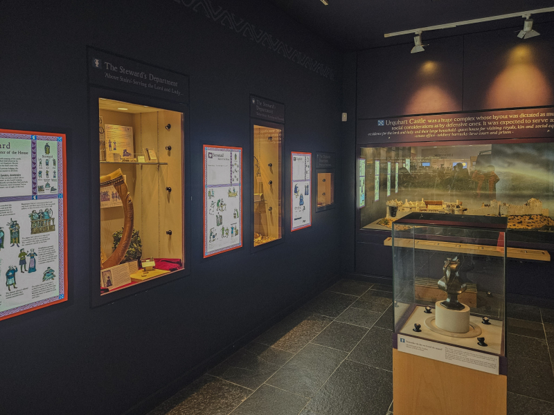 Urquhart Castle tentoonstelling