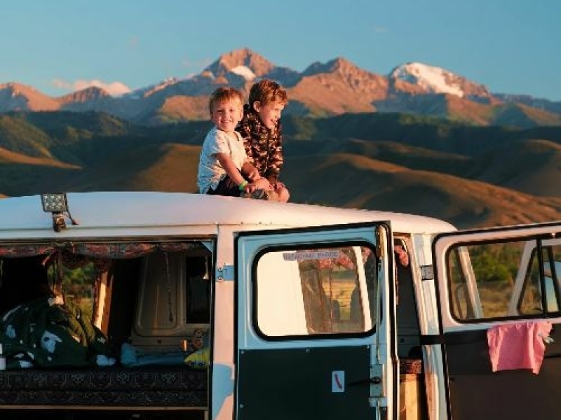 Vakantie in Kirgizië met kinderen