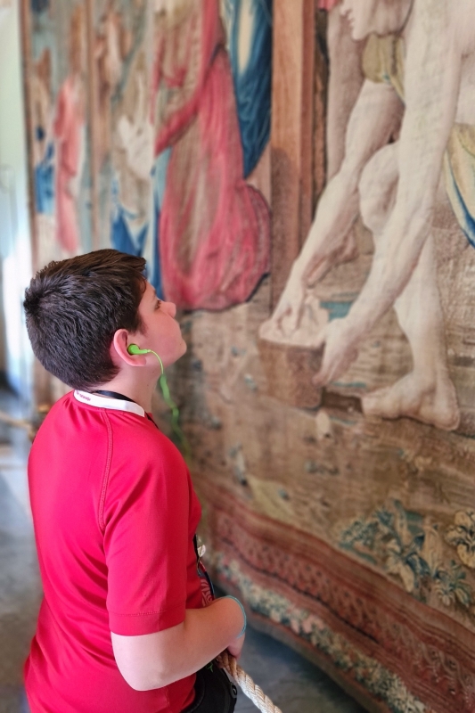 Vaticaanse Musea met tiener