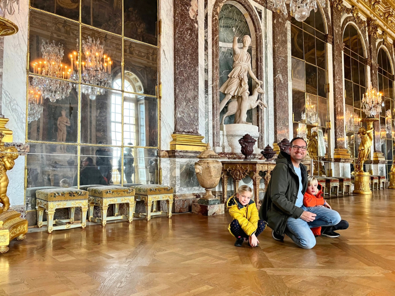 Versailles met kinderen Kerst