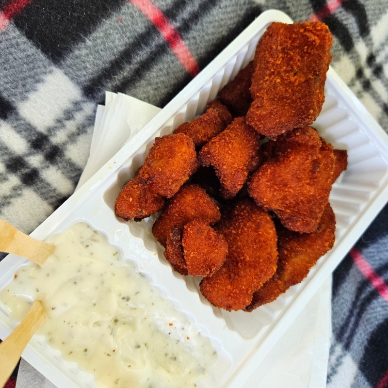 Visje eten in het Kronenburger Park