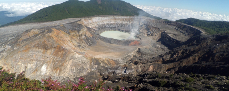 Vulkanen in Costa Rica