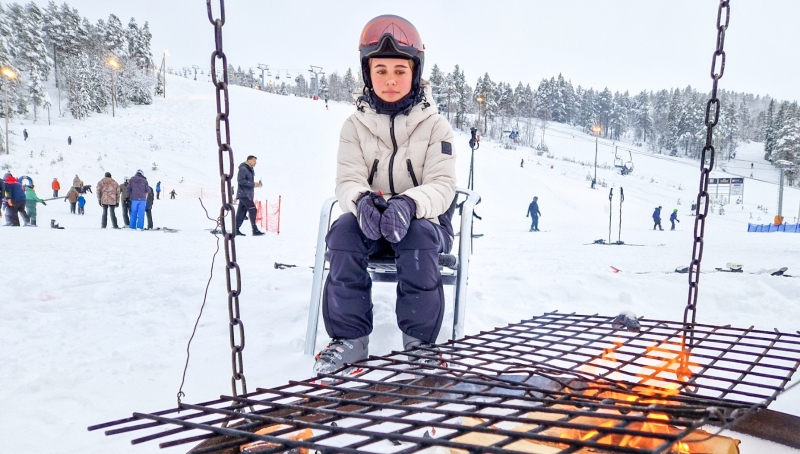 Vuurplaats piste Brokke Noorwegen