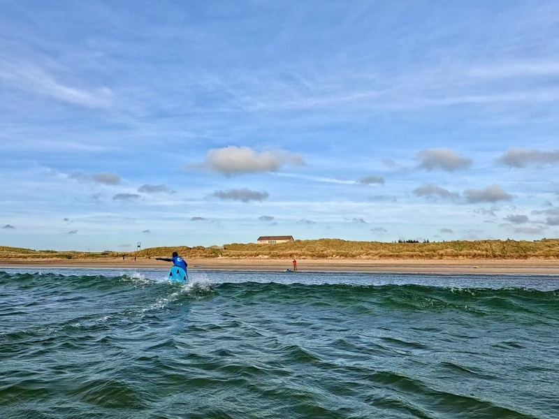 Waar surfles in Schotland