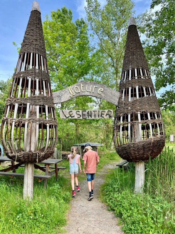 Wandelpad Ecomusée d’Alsace met kids