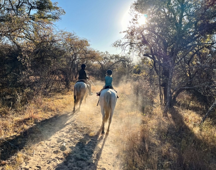 Waterberg Cottages Zuid-Afrika paardrijden