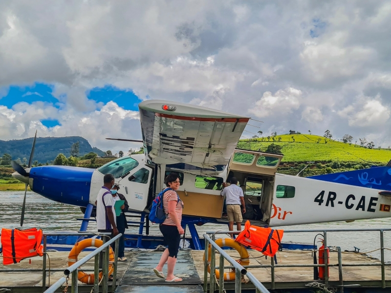 Watervliegtuig Nuwara Eliya Sri Lanka Watervliegtuig Nuwara Eliya Sri Lanka