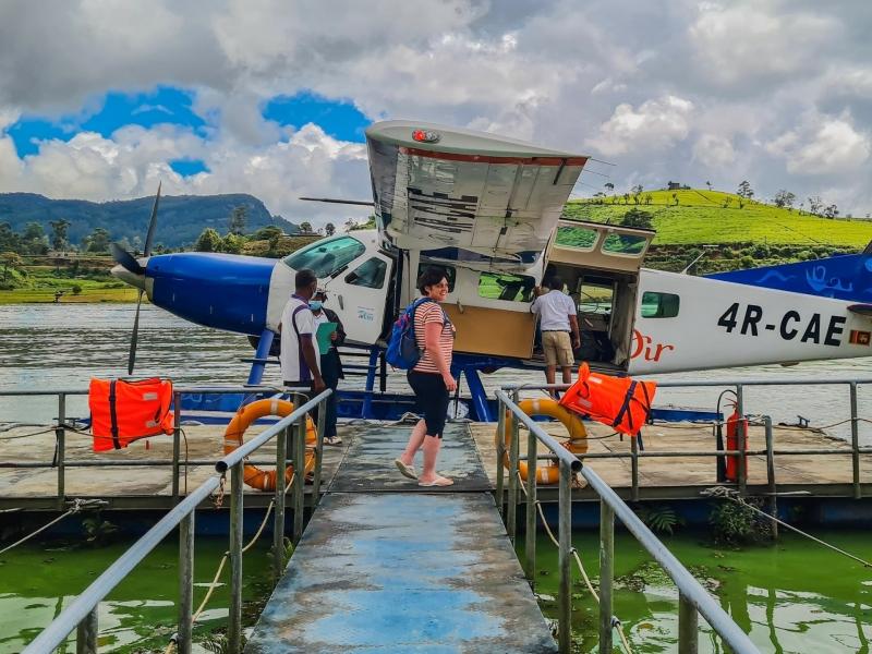 Watervliegtuig Nuwara Eliya Sri Lanka Watervliegtuig Nuwara Eliya Sri Lanka