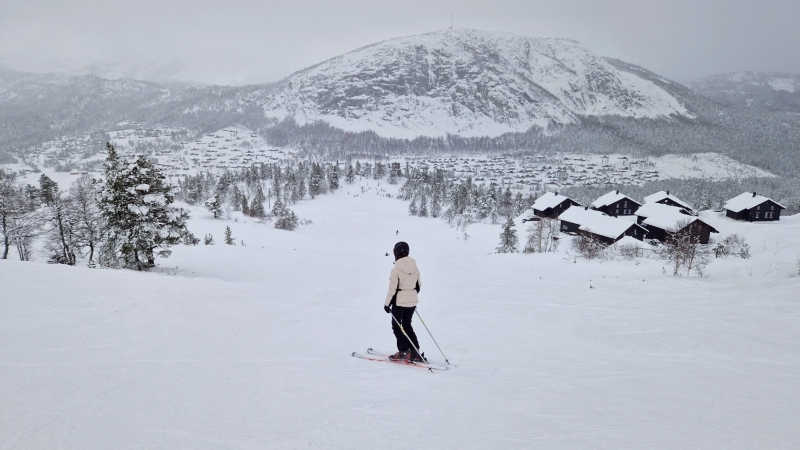 Wintersport Brokke Zuid-Noorwegen met tiener
