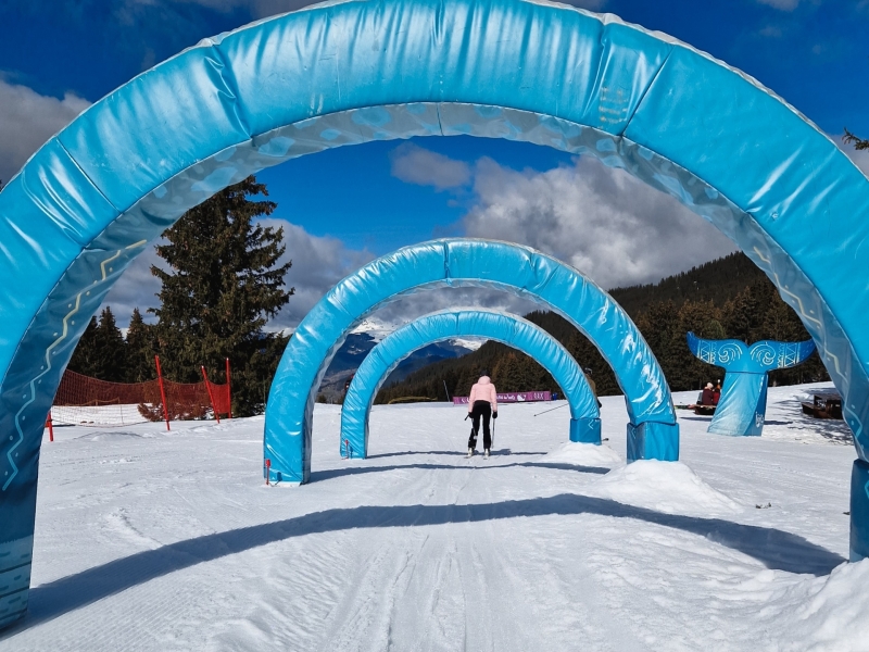 Wintersport Meribel pistes voor kinderen