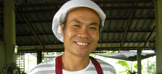 Thaise kookles in de rijstvelden van Chiang Mai