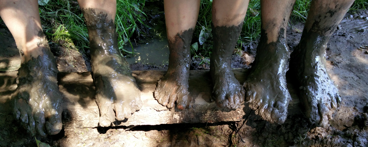 Met onze voeten in de modder bij Hof van Twello