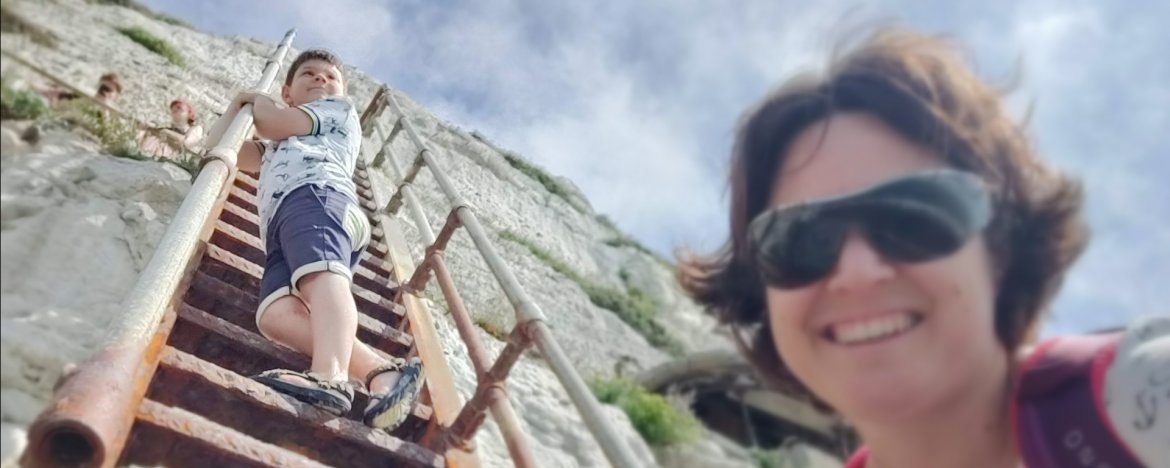 Wandelen over the White Cliffs of Dover, een iconische plek