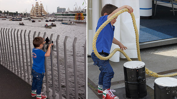 SAIL Amsterdam met kinderen