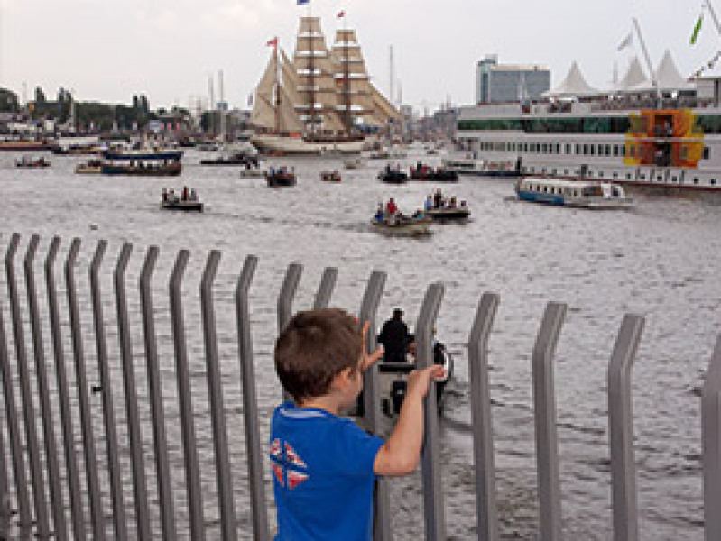 SAIL Amsterdam met kinderen