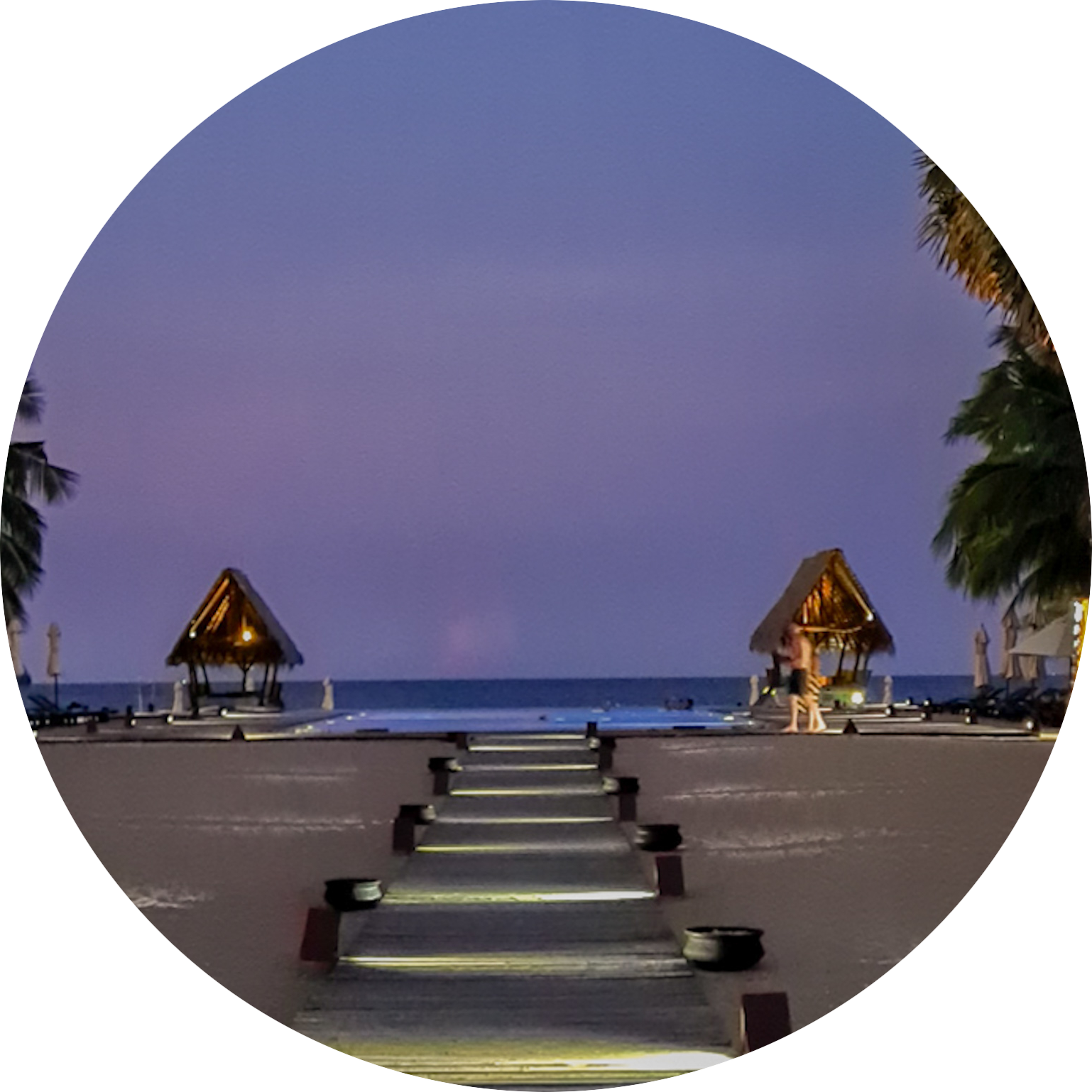 Zonsondergang Maalu Maalu Resort & Spa