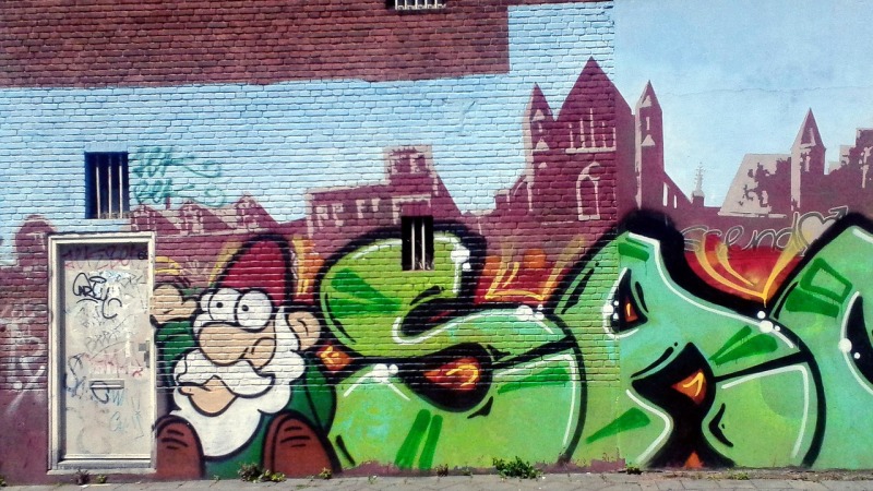 Zwolle graffiti plekken