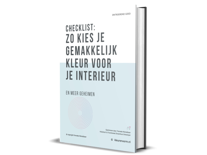 Checklist kleur kiezen voor je interieur de onbewuste kracht van kleur in je interieur