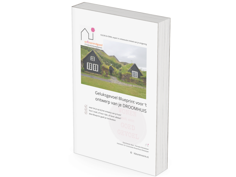 Je droomhuis bouwen? Ontdek de eerste stappen voor je beste huisontwerp beslissingen Als je je droomhuis bouwt neem je veel beslissingen, maar waarop baseer je deze? Deze 'Geluksgevoel Blueprint voor 't ontwerp van je droomhuis' geeft je handvatten wat jij belangrijk vindt bij jouw woonkeuzes.