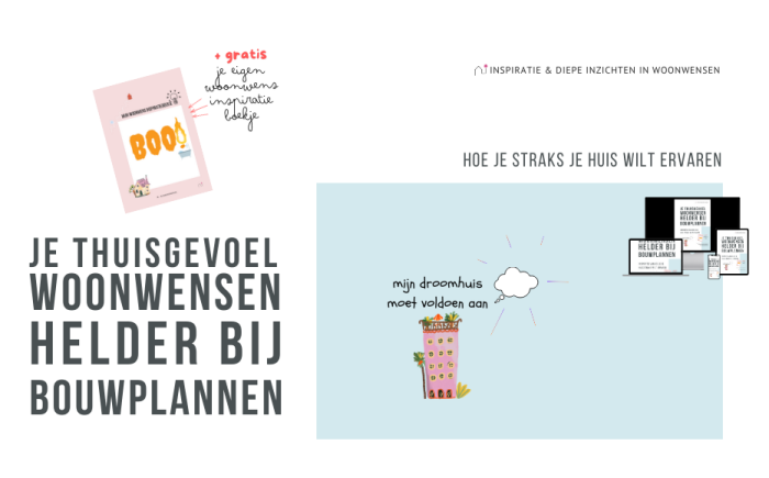 Om je droomhuis te bouwen moet je je woonwensen helder hebben