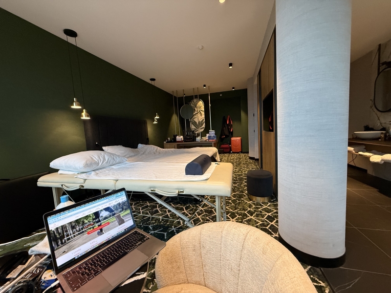 Stijn Haverkamp, fysiotherapeut Nederlands Dames Handbal Team