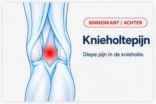 Diepe pijn in de knieholte