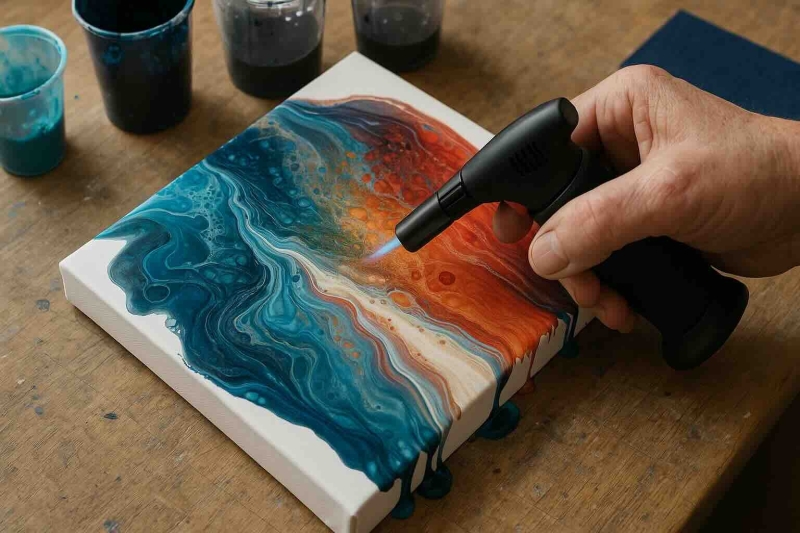 Crème brûlée brander Veelgemaakte fouten bij Acrylgieten