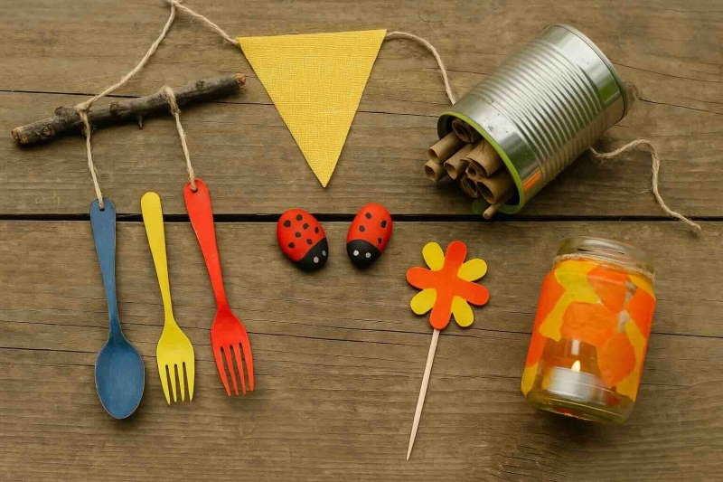 Knutselen voor buiten- 7 makkelijke tuinprojecten die je zelf kunt maken