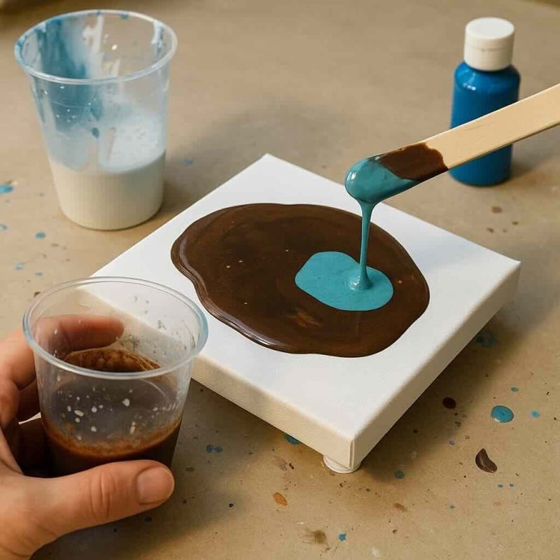 Lage kwaliteit acrylverf Veelgemaakte fouten bij Acrylgieten